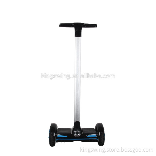Factory Best Quality 8 inch Big wheels Standing self-balancing smart scooter two wheel electric skateboard with handrail